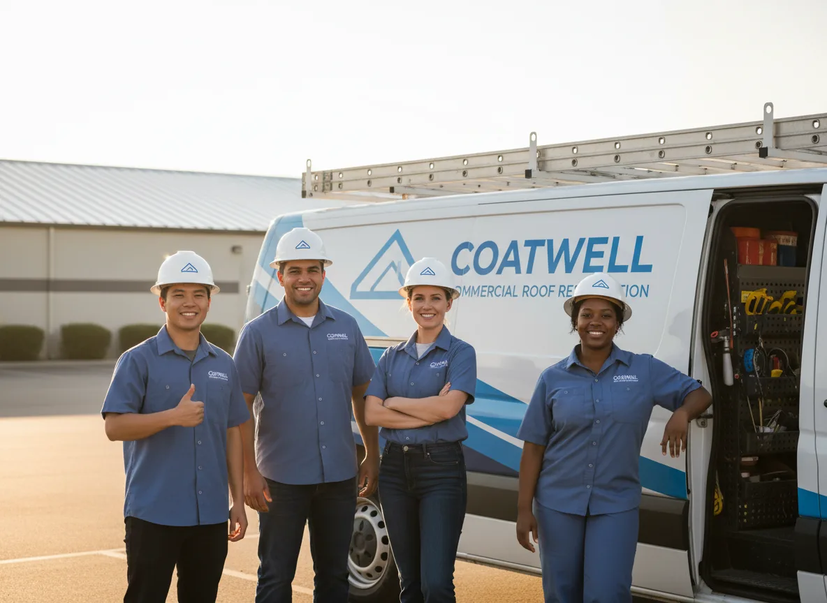 Commercial roof coating company in Saline, LA